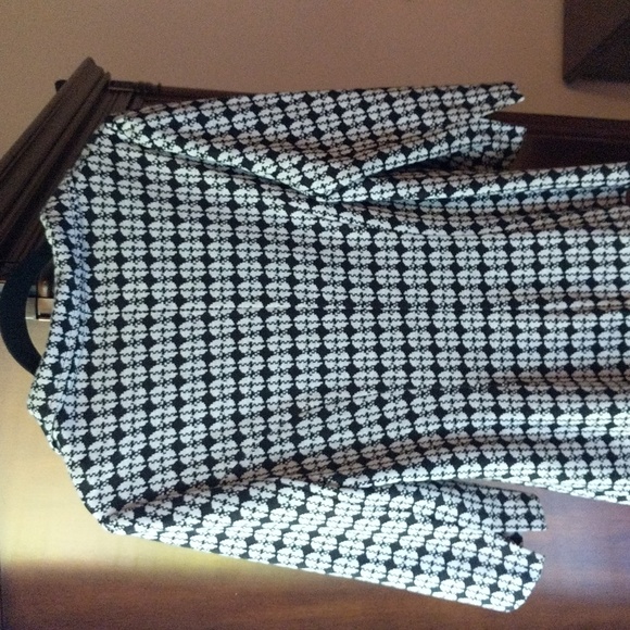 Houndstooth Petite Blazer Small - Picture 2 of 4